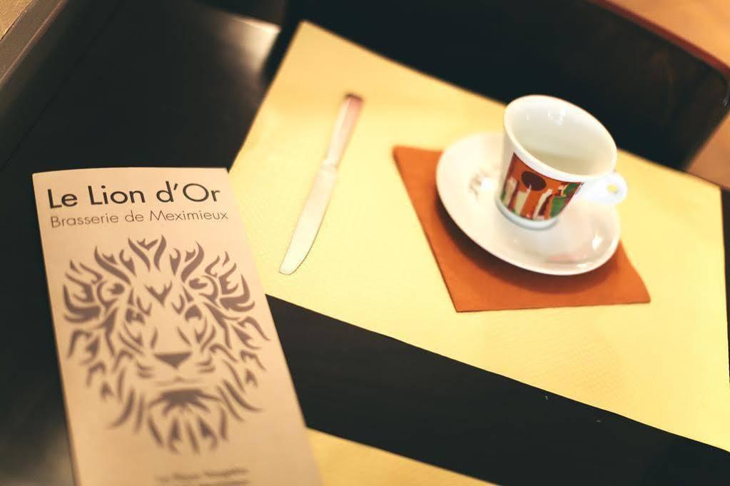 Hotel Brasserie Le Lion D'Or メクシミュー エクステリア 写真