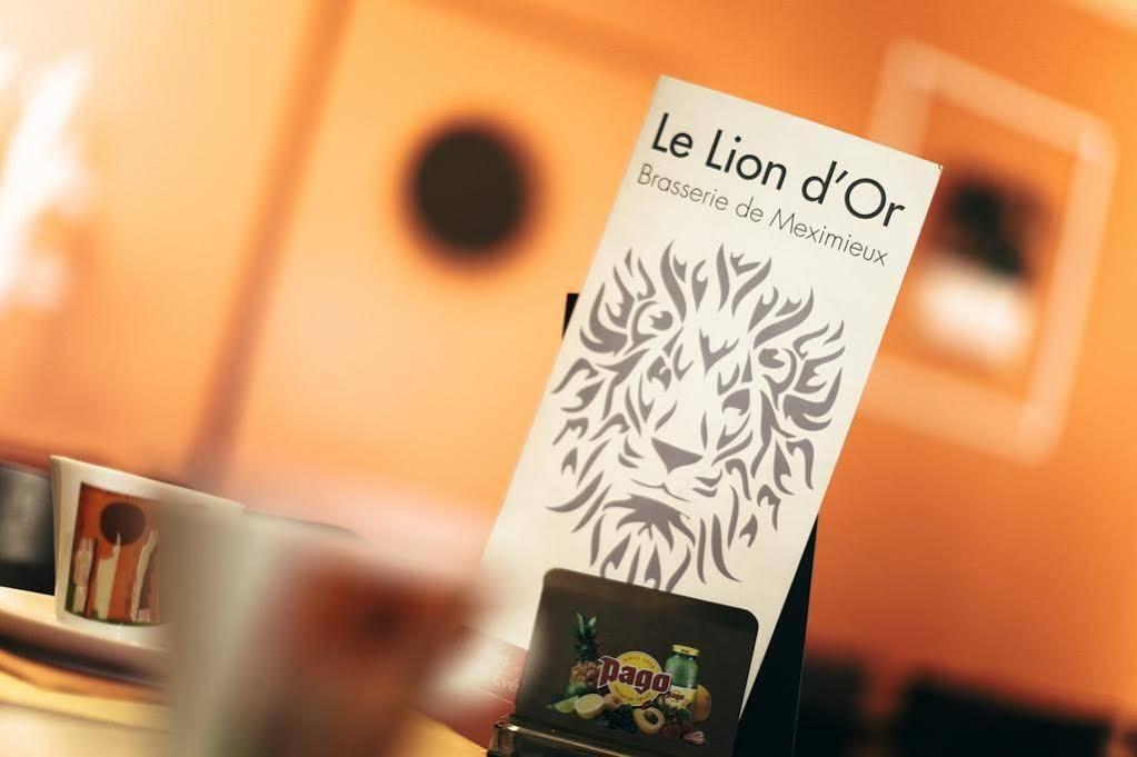 Hotel Brasserie Le Lion D'Or メクシミュー エクステリア 写真